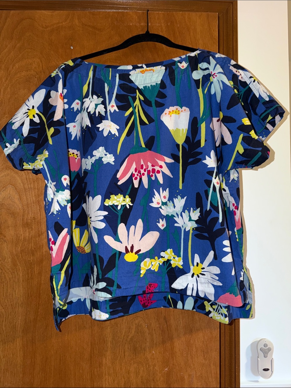 House of Flint | Boater’s Tee in Cobalt Meadow Cotton